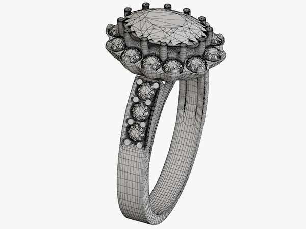 3ds max ring gems - Engagement Ring... by ngluvakov